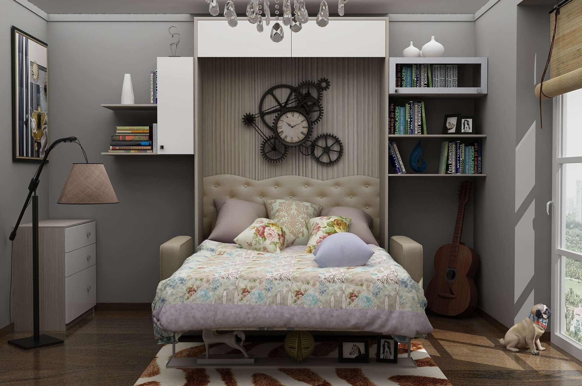 queen bed murphy bed